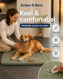 Amber & Bone Koelmat voor Hond & Kat — Zelfkoelende Huisdiermat — foto 2