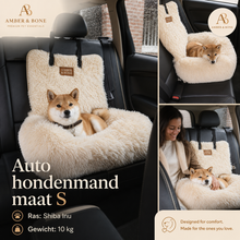 Amber & Bone Reismand & Auto-hondenmand — Opvouwbaar & Wasbaar — foto 3