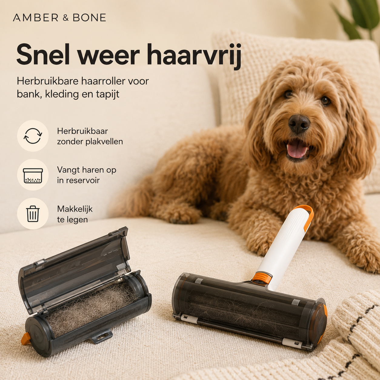 Pet Hair Reset Kit - haarroller