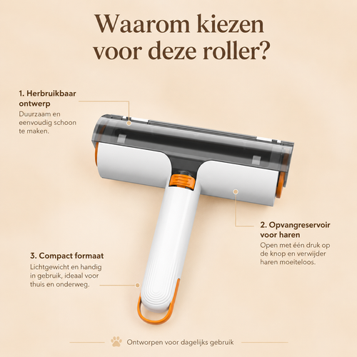 Haarroller - kenmerken
