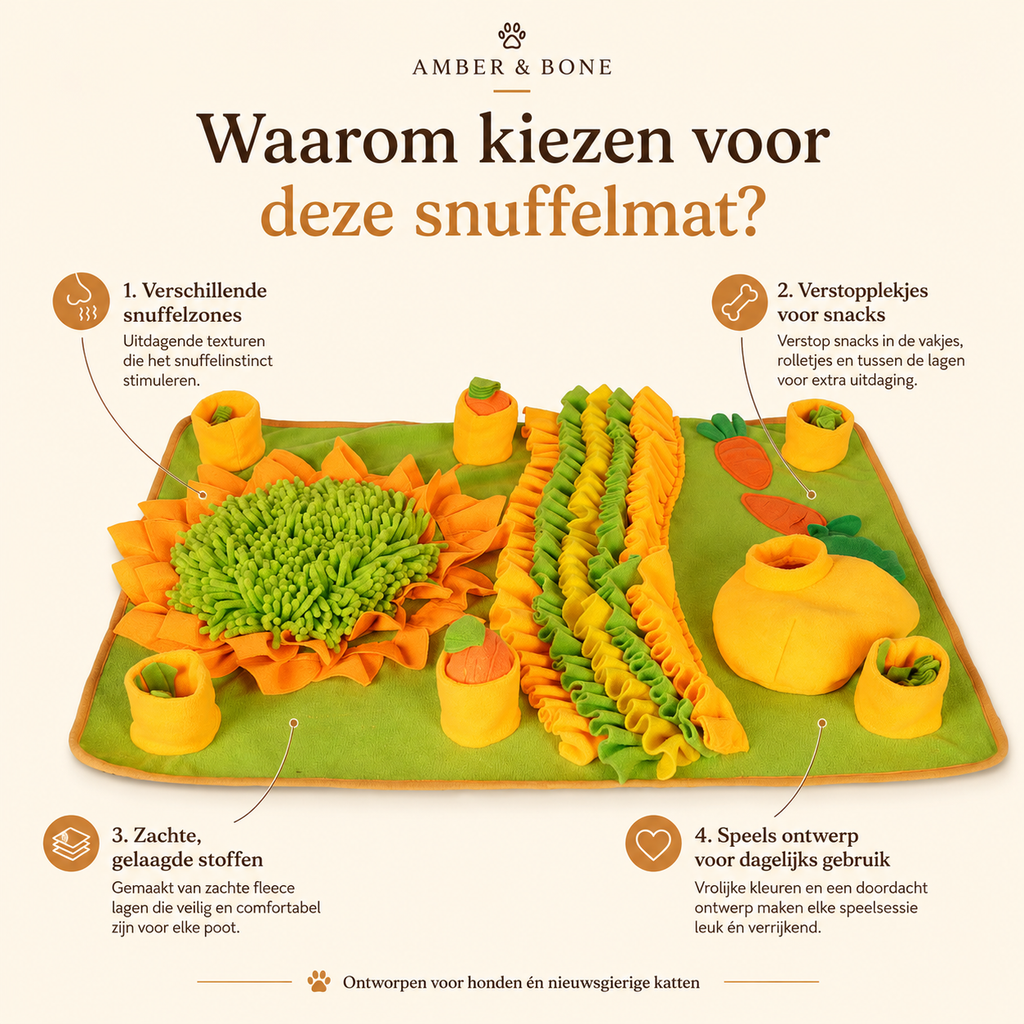 Snuffelmat - kenmerken