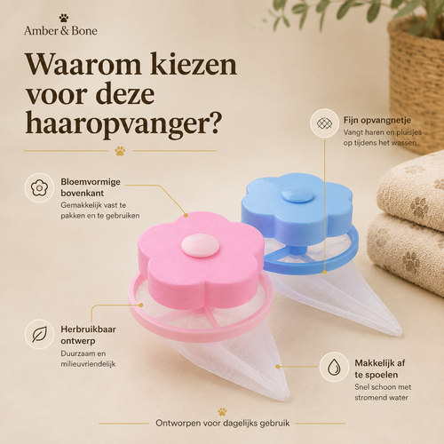 Wasmachine Haaropvanger - kenmerken