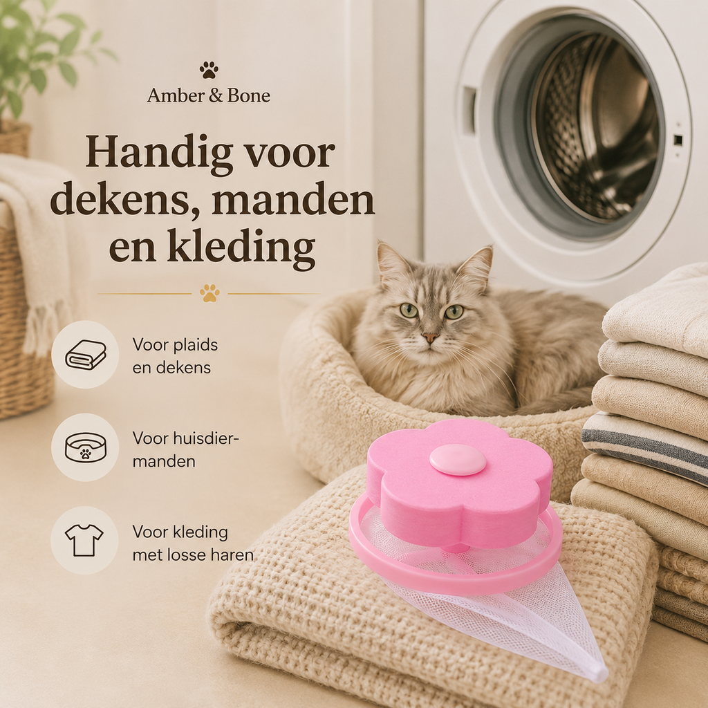 Wasmachine Haaropvanger - gebruik