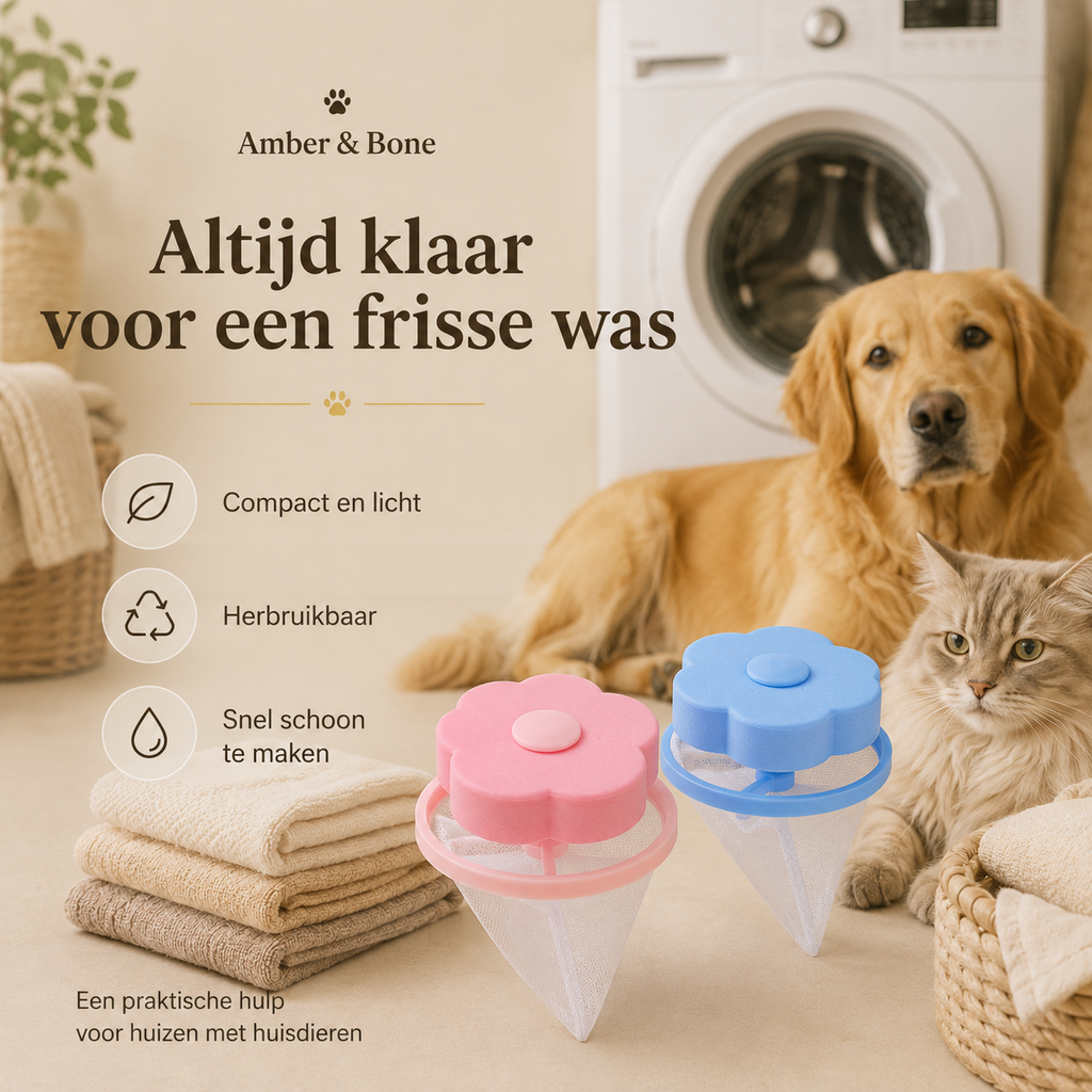 Wasmachine Haaropvanger - herbruikbaar