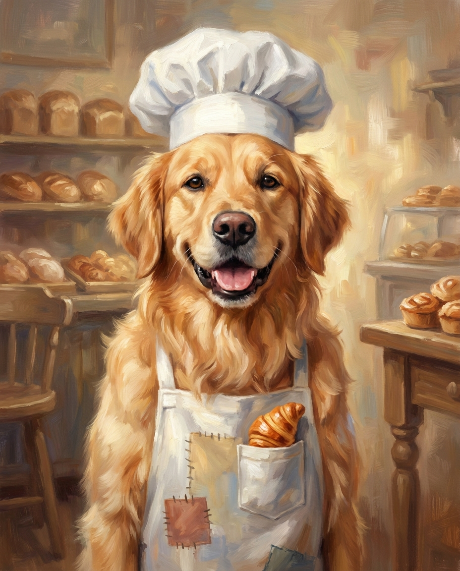 Voorbeeld karakterportret De Bakker